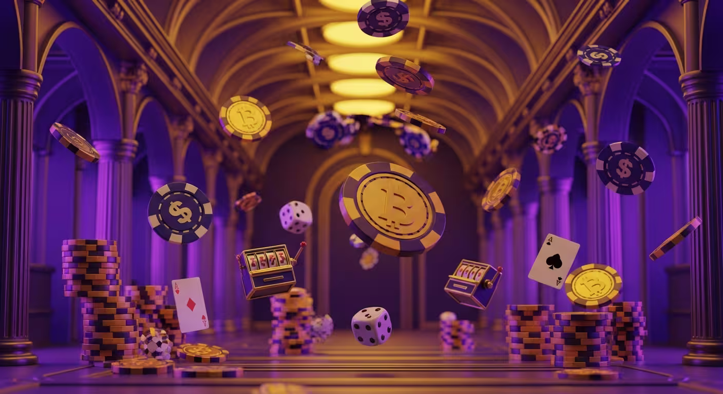 Crypto versus traditional casino money flow comparison